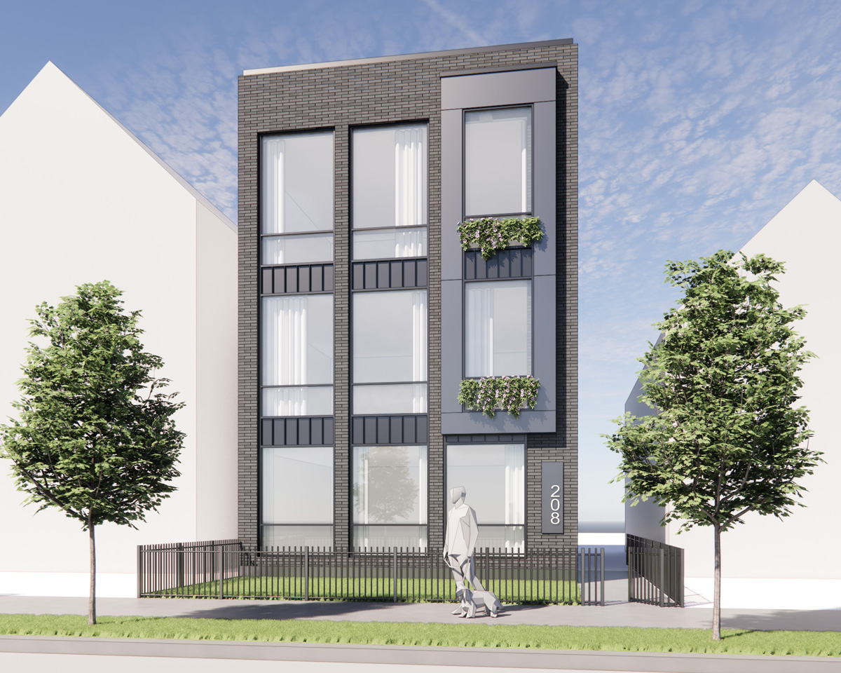 rendering of a multi unit building