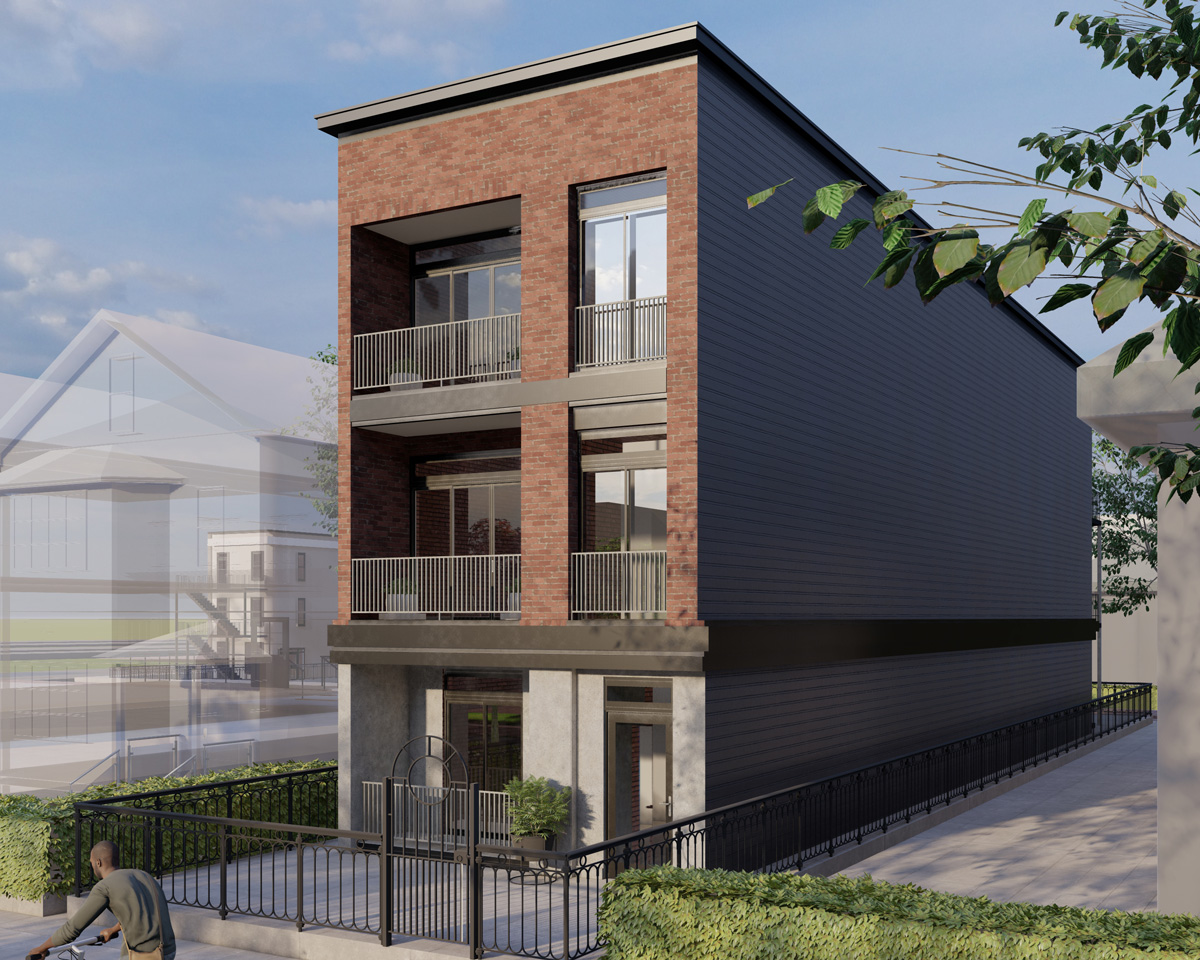 rendering of a multi unit building