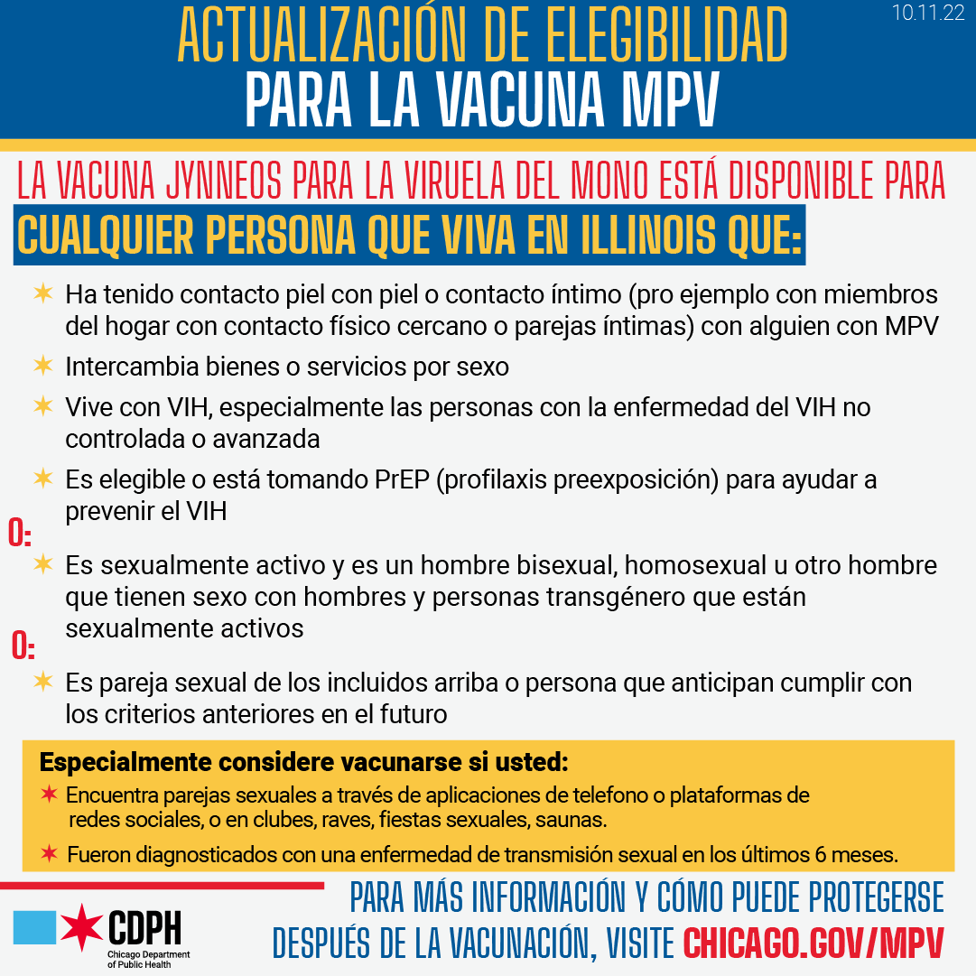Link - CDPH MPV Vaccine Eligibility - Spanish