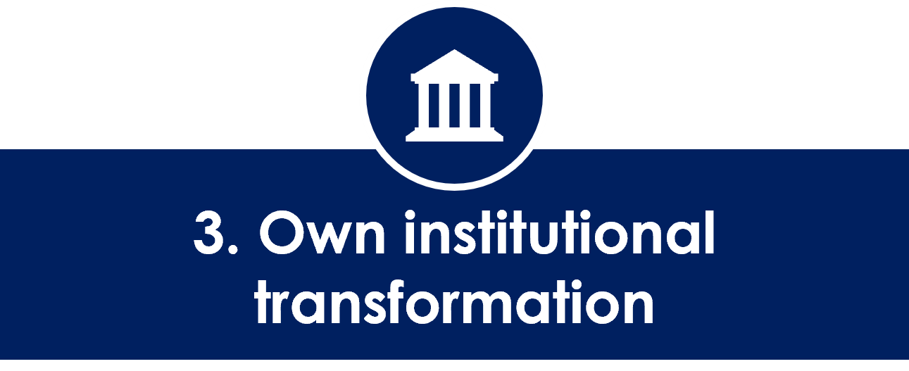 Own Institutional Transformation
