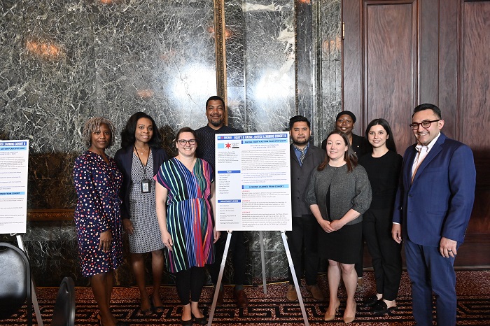  A group photo of Racial Equity Liaisons