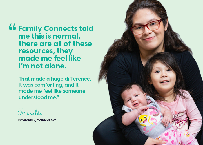 Family Connects Testimonial - Esmeralda R.