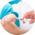 icon - Hepatits B Vaccine infant receiving injection