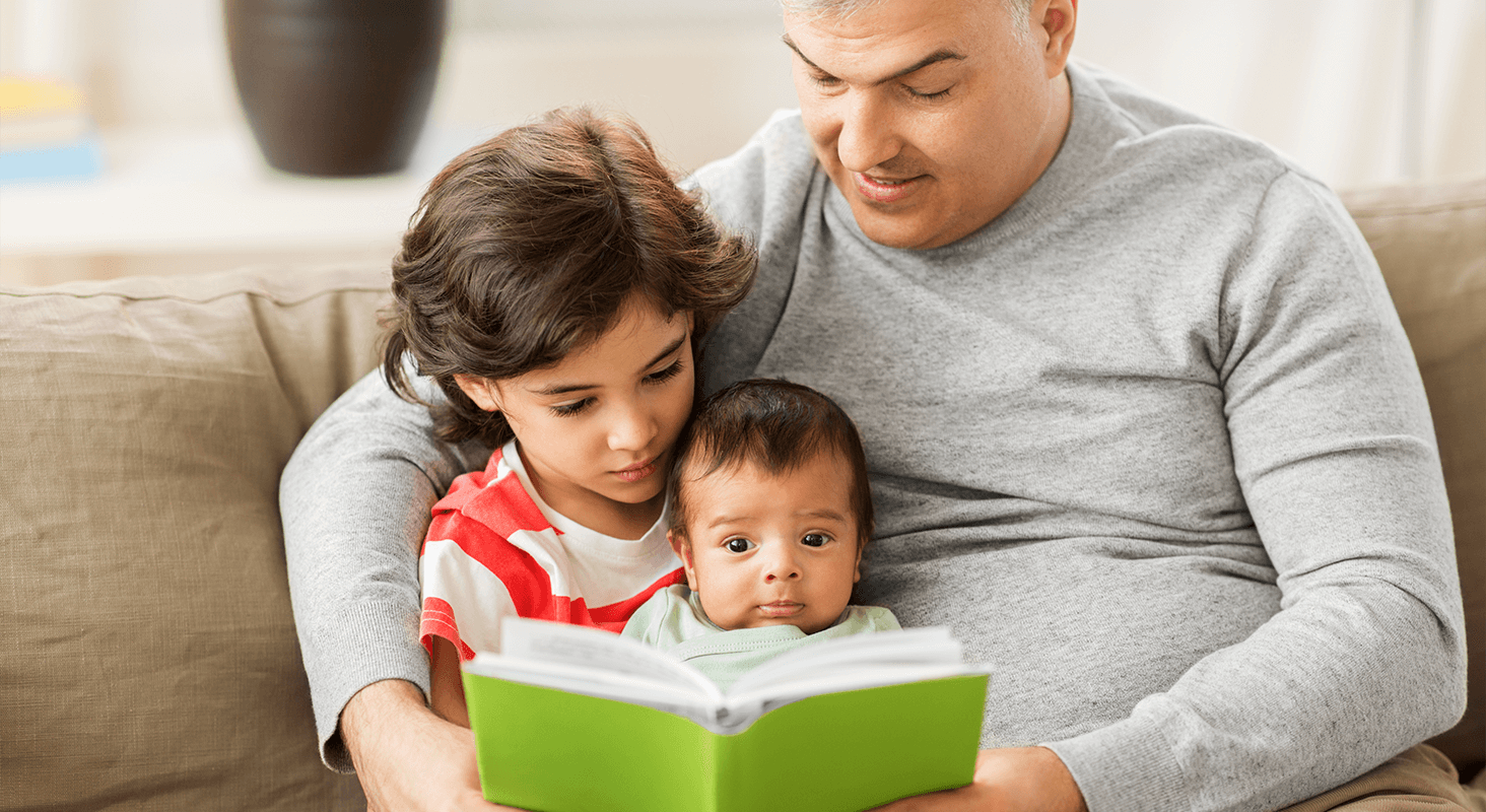 Reading with Infant