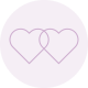 icon - two intersecting hearts icon - Sex & Intimacy After Delivery