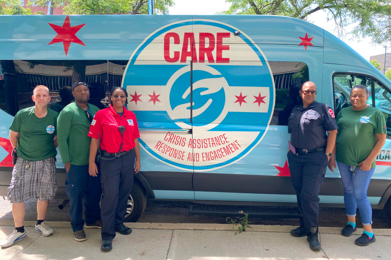 CARE van and team CARE van and team