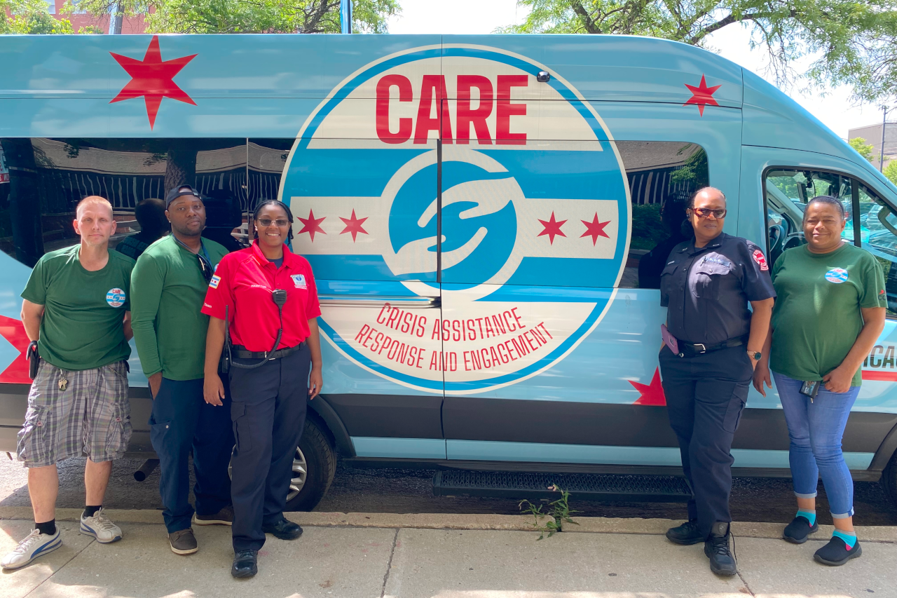 CARE van and team